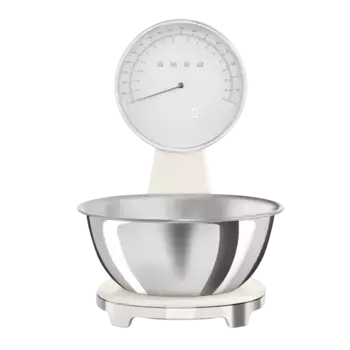 Весы кухонные SMEG KSF01CRWW, кремовый