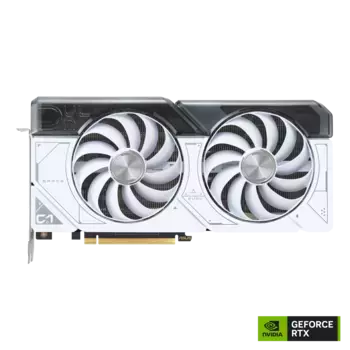Видеокарта ASUS GeForce DUAL RTX 4070 Super White 12GB (90YV0K85-M0NA00)