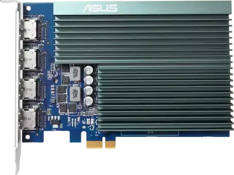 Видеокарта ASUS GeForce GT730 4H SL 2GD5 2Gb (90YV0H20-M0NA00)