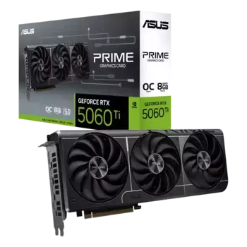 Видеокарта ASUS Prime GeForce RTX 5060 Ti OC 8G (90YV0MP0-M0NA00)