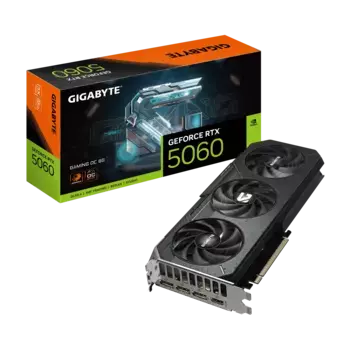 Видеокарта GIGABYTE GeForce RTX 5060 Gaming OC 8G (GV-N5060GAMING OC-8GD)