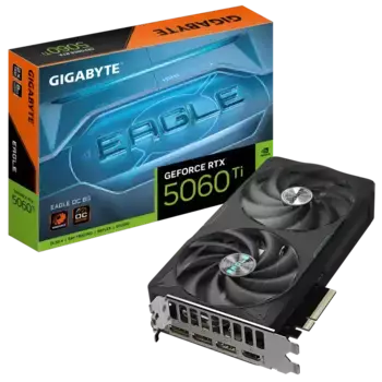 Видеокарта GIGABYTE GeForce RTX 5060 Ti Eagle OC 8GB (GV-N506TEAGLE OC-8GD)