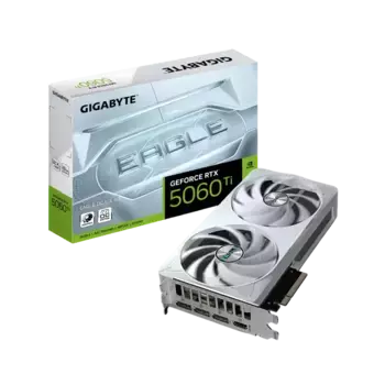 Видеокарта GIGABYTE GeForce RTX 5060 Ti Eagle OC Ice 8G (GV-N506TEAGLEOC ICE-8GD)