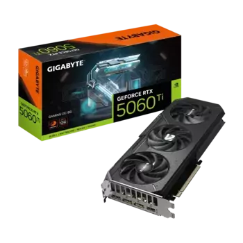 Видеокарта GIGABYTE GeForce RTX 5060 Ti Gaming OC 8G (GV-N506TGAMING OC-8GD)