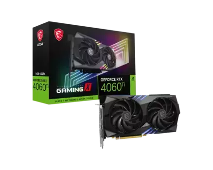 Видеокарта MSI GeForce RTX 4060 Ti Gaming X 16Gb