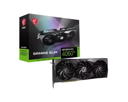 Видеокарта MSI GeForce RTX 4060 Ti Gaming Slim 8G