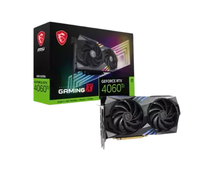 Видеокарта MSI GeForce RTX 4060 Ti Ventus 2X Black 8G OC