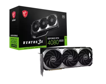 Видеокарта MSI GeForce RTX 4080 Super 16G Ventus 3X OC