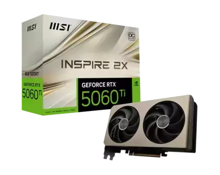 Видеокарта MSI GeForce RTX 5060 Ti 8G Inspire 2X