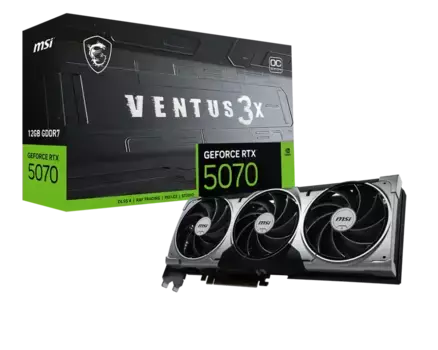Видеокарта MSI GeForce RTX 5070 12G Ventus 3X OC