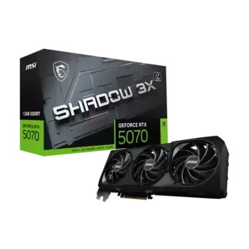 Видеокарта MSI GeForce RTX 5070 Shadow 3X 12G