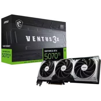 Видеокарта MSI GeForce RTX 5070 Ti 16G Ventus 3X OC