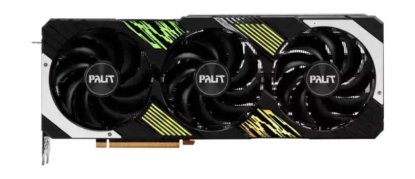 Видеокарта PALIT GeForce RTX 4070 Ti Super GamingPro 16GB (NED47TS019T2-1043A)