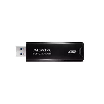 Внешний SSD диск ADATA SC610 1000GB USB 3.2, Type-C (SC610-1000G-CBK/RD)