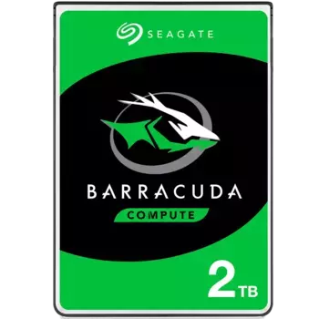 Внутренний HDD диск SEAGATE Barracuda 2TB, SATA3, 2.5" (ST2000LM015)