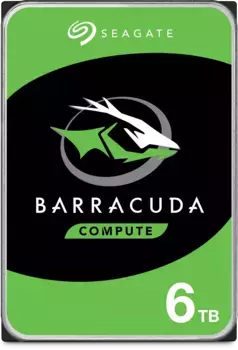 Внутренний HDD диск SEAGATE Barracuda 6TB, SATA3, 3.5" (ST6000DM003)