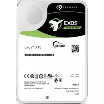Внутренний HDD диск SEAGATE Exos X18 12TB, SATA3, 3.5" (ST12000NM000J)
