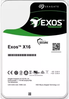 Внутренний HDD диск SEAGATE Exos X18 18TB, SATA3, 3.5" (ST18000NM000J)