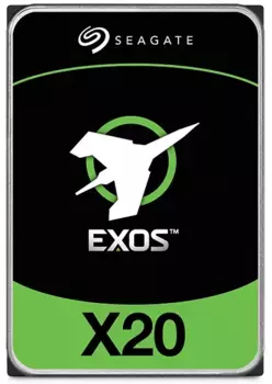 Внутренний HDD диск SEAGATE Exos X20 18TB, SATA3, 3.5" (ST18000NM003D)
