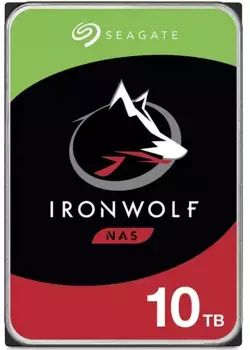 Внутренний HDD диск SEAGATE IronWolf NAS 10TB, SATA3, 3.5" (ST10000VN0008)