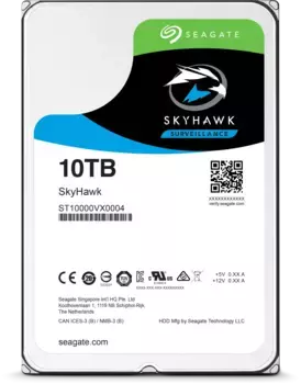 Внутренний HDD диск SEAGATE SkyHawk 10TB, SATA3, 3.5" (ST10000VX0004)