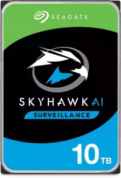 Внутренний HDD диск SEAGATE SkyHawk 10TB, SATA3, 3.5" (ST10000VE001)