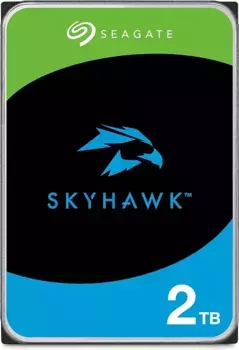 Внутренний HDD диск SEAGATE SkyHawk 2TB, SATA3, 3.5" (ST2000VX016)