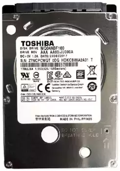 Внутренний HDD диск TOSHIBA MQ 1Tb SATA3 2.5" (MQ04ABF100)