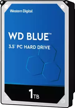 Внутренний HDD диск WD Caviar Blue 1TB, SATA3, 3.5" (WD10EZEX)