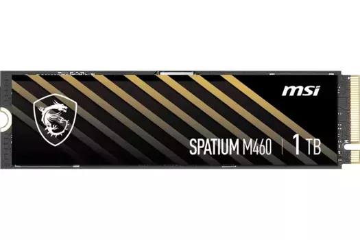 Внутренний SSD диск MSI Spatium M460 1TB, M.2 (S78-440L930-P83)