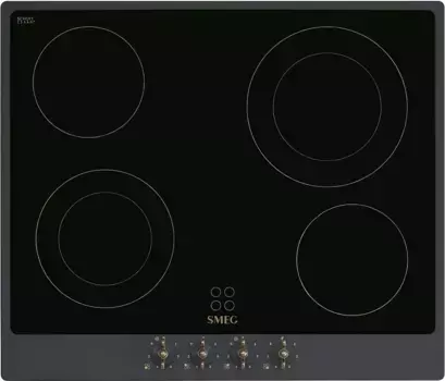 Встраиваемая электрическая панель SMEG P864AO Coloniale