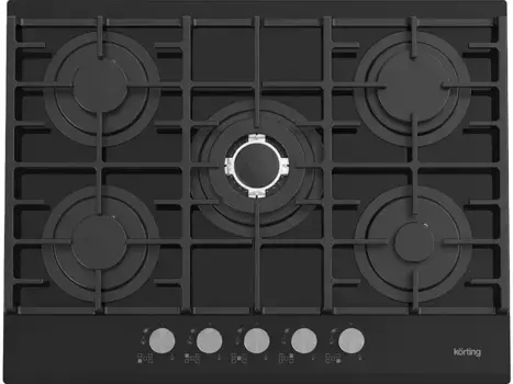 Встраиваемая газовая панель KORTING HGG 7835 CTN