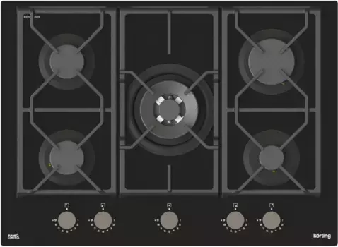 Встраиваемая газовая панель KORTING HGG 7987 CTN FLC