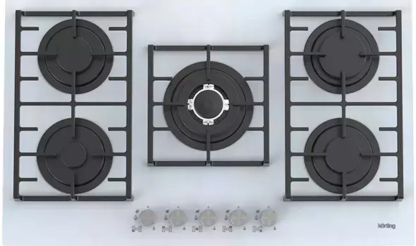 Встраиваемая газовая панель KORTING HGG 9835 CTW