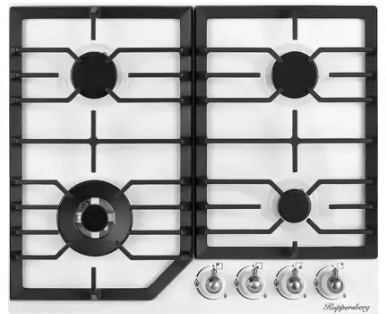 Встраиваемая газовая панель KUPPERSBERG FS 601 W Silver