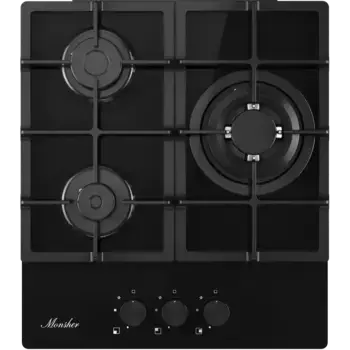 Встраиваемая газовая панель MONSHER MGG 43 Noir