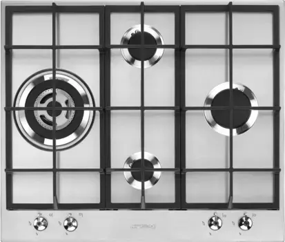 Встраиваемая газовая панель SMEG PX364L Classica