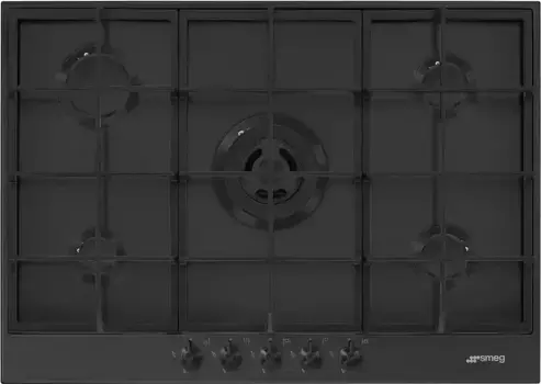 Встраиваемая газовая панель SMEG PX375MB