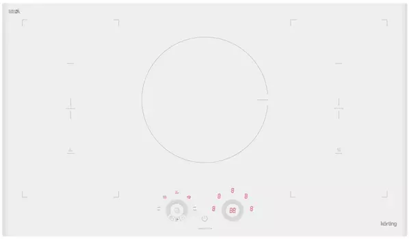 Встраиваемая индукционная панель KORTING HIB 95750 BW, белая