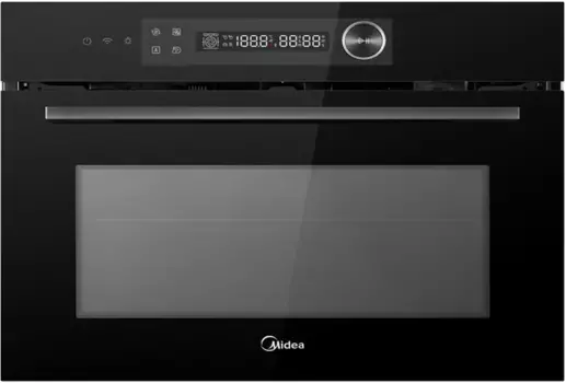 Встраиваемый духовой шкаф MIDEA MCO82007MBG-I, СВЧ