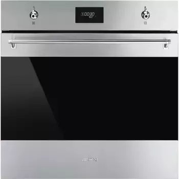 Встраиваемый духовой шкаф SMEG SF6301TVX Classica