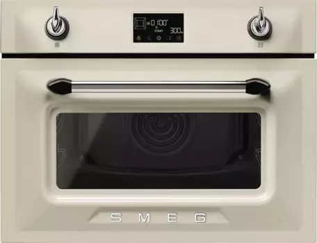 Встраиваемый духовой шкаф SMEG SO4902M1P, СВЧ