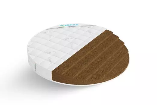 Круглый матрас Lonax Round Cocos 15