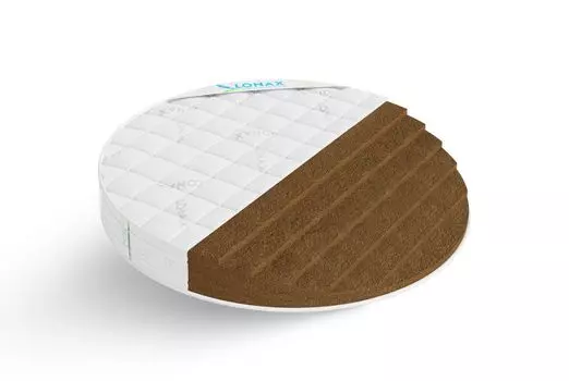 Круглый матрас Lonax Round Cocos 18