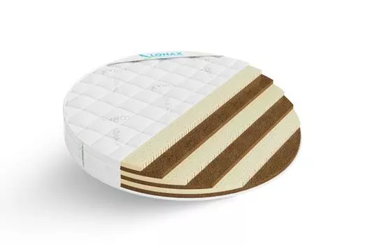 Круглый матрас Lonax Round Fusion