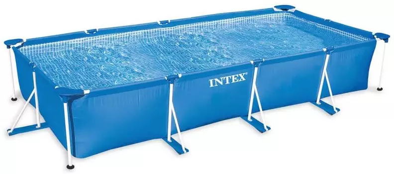 Бассейн каркасный прямоугольный INTEX 450х220х84см 28273NP