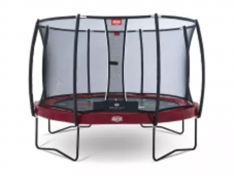 Батут Berg Elite+330 (красный) +сеткой T-series 330