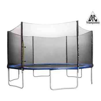 Батут DFC Trampoline Fitness с сеткой 14FT-TR-E