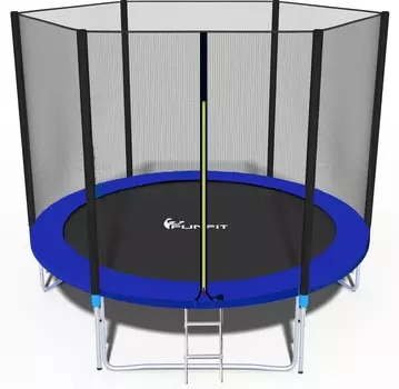 Батут FunFit 12 FT 374 см PRO синий