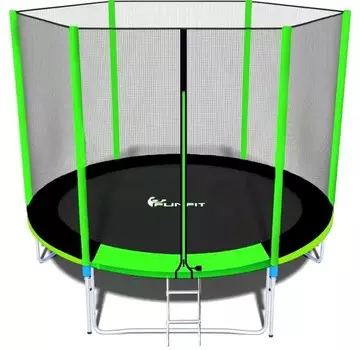 Батут FunFit 12 FT 374 см PRO зеленый